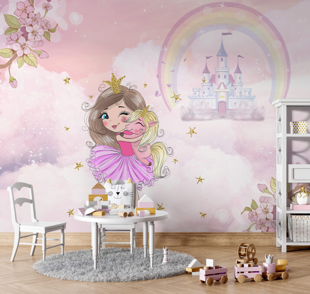 Rainbow Castle Dreams in an interior