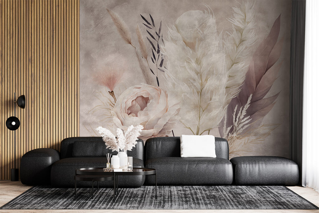 Rose among dry grasses — interior 7