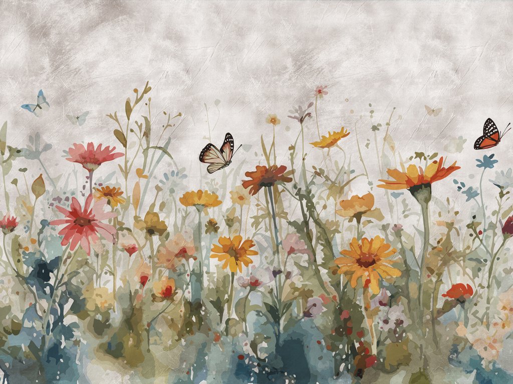 Butterfly Meadow — full design