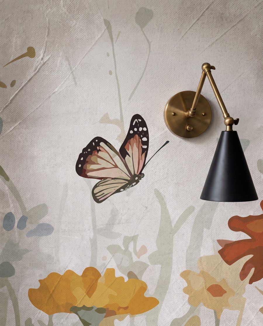Butterfly Meadow — detail