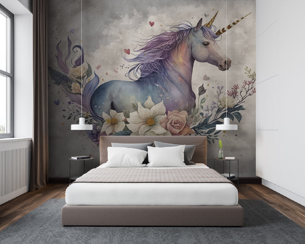 Unicorn among roses — interior 4
