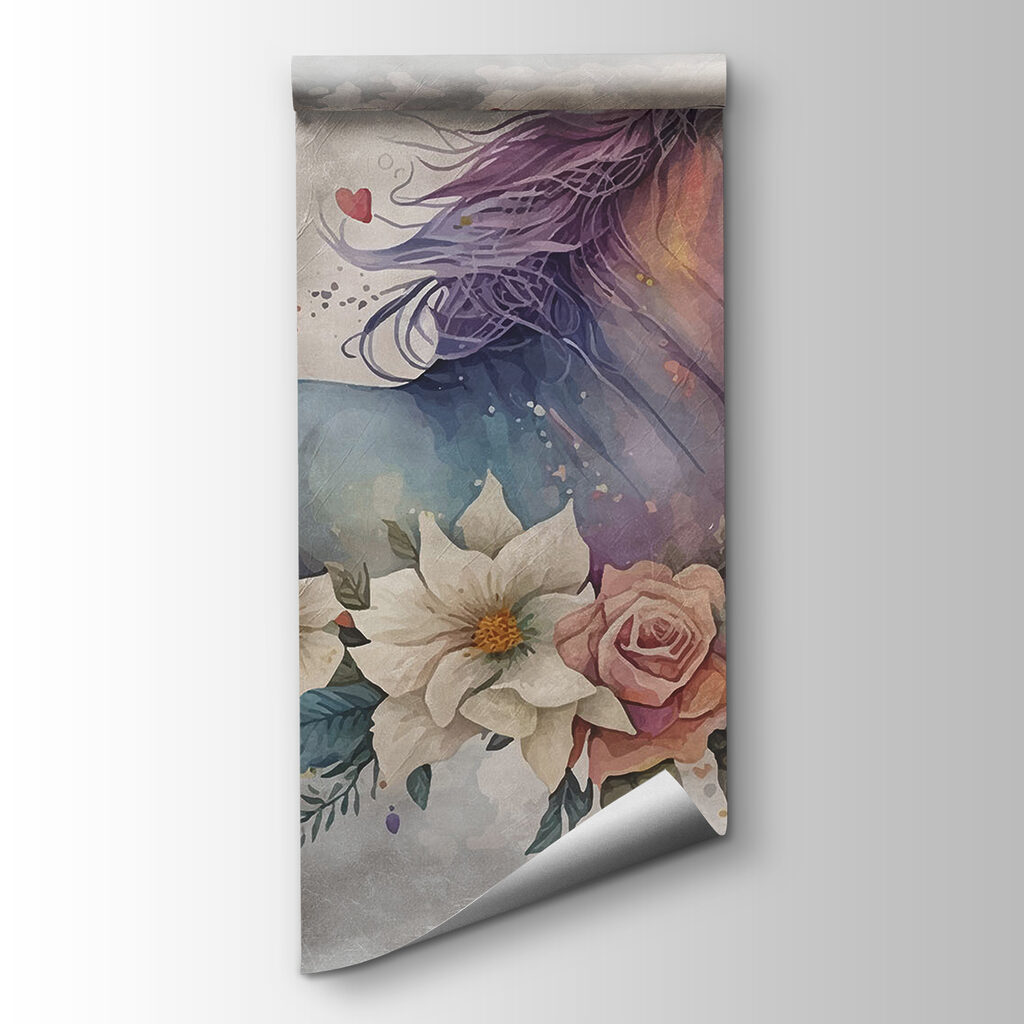 Unicorn among roses — product view