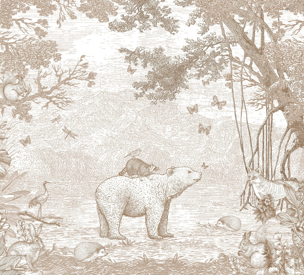 Bear in the Grove — full design