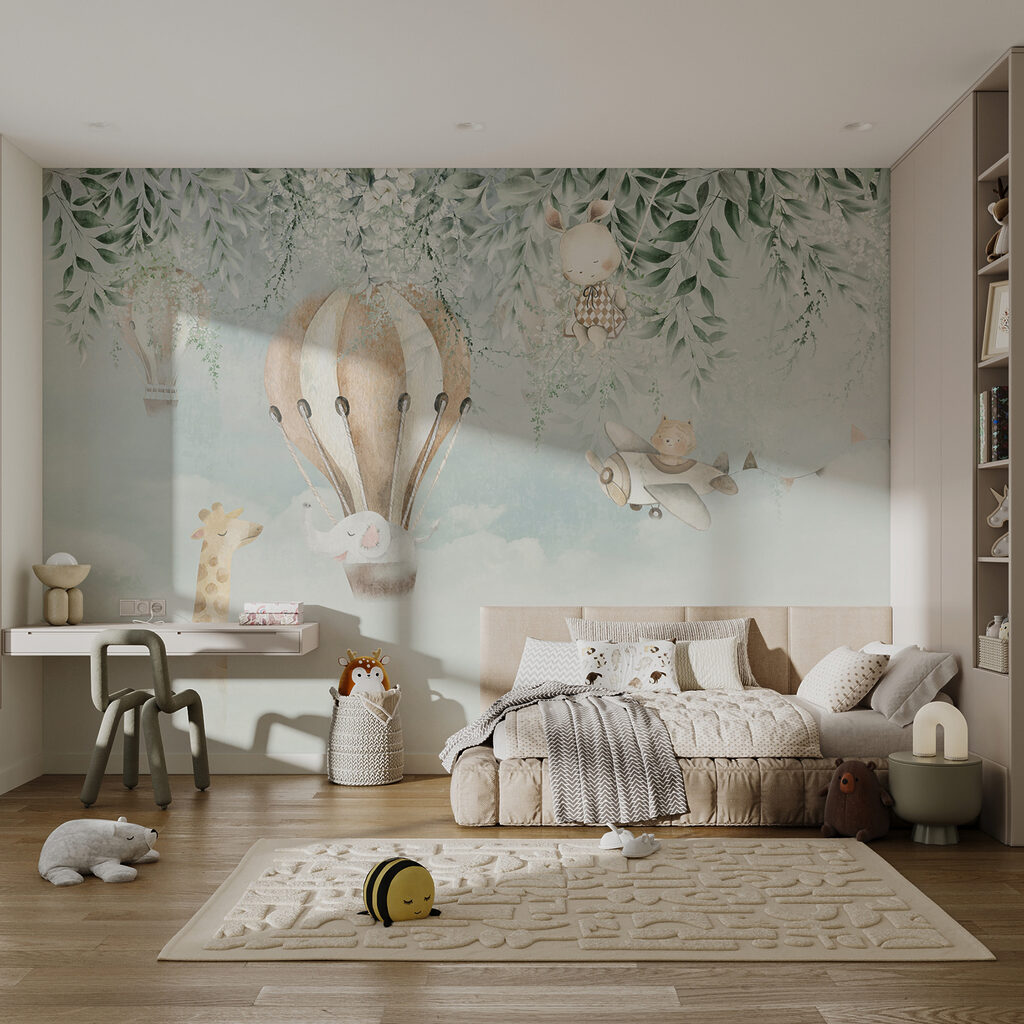 Up in the Clouds in an interior