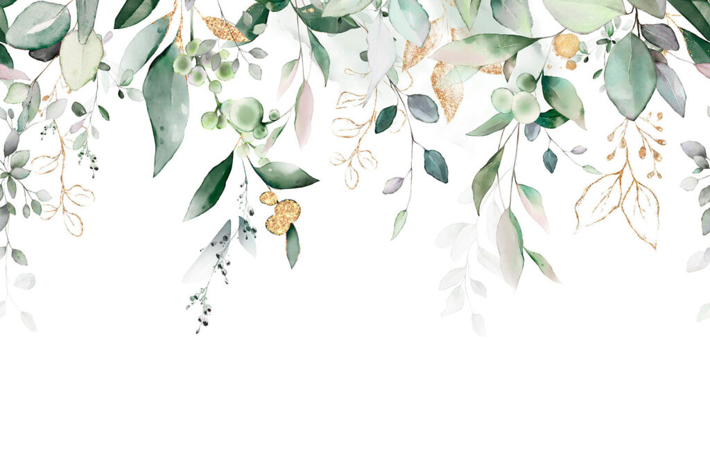 Leafy Garland — full design