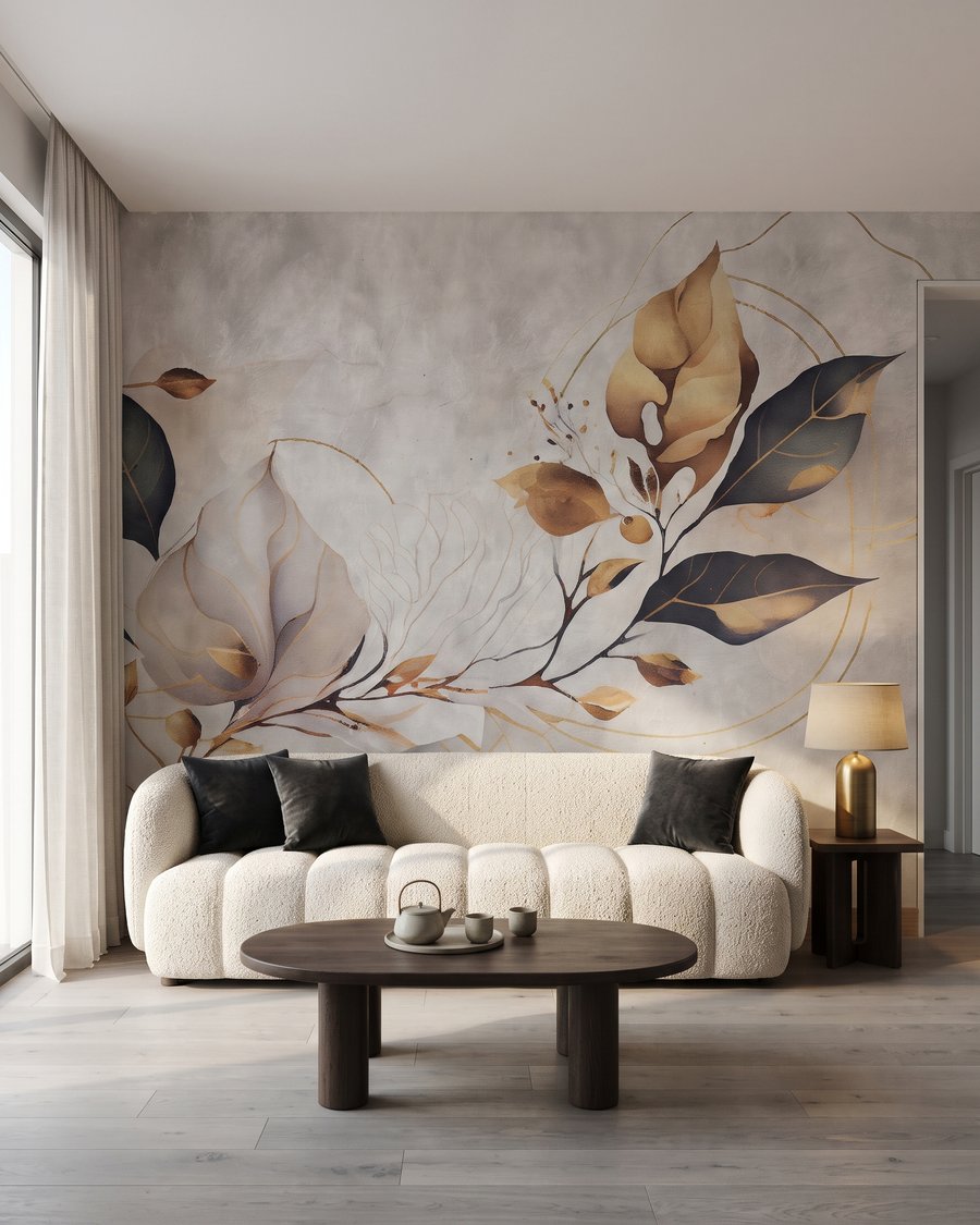 Botanical Goldleaf in an interior