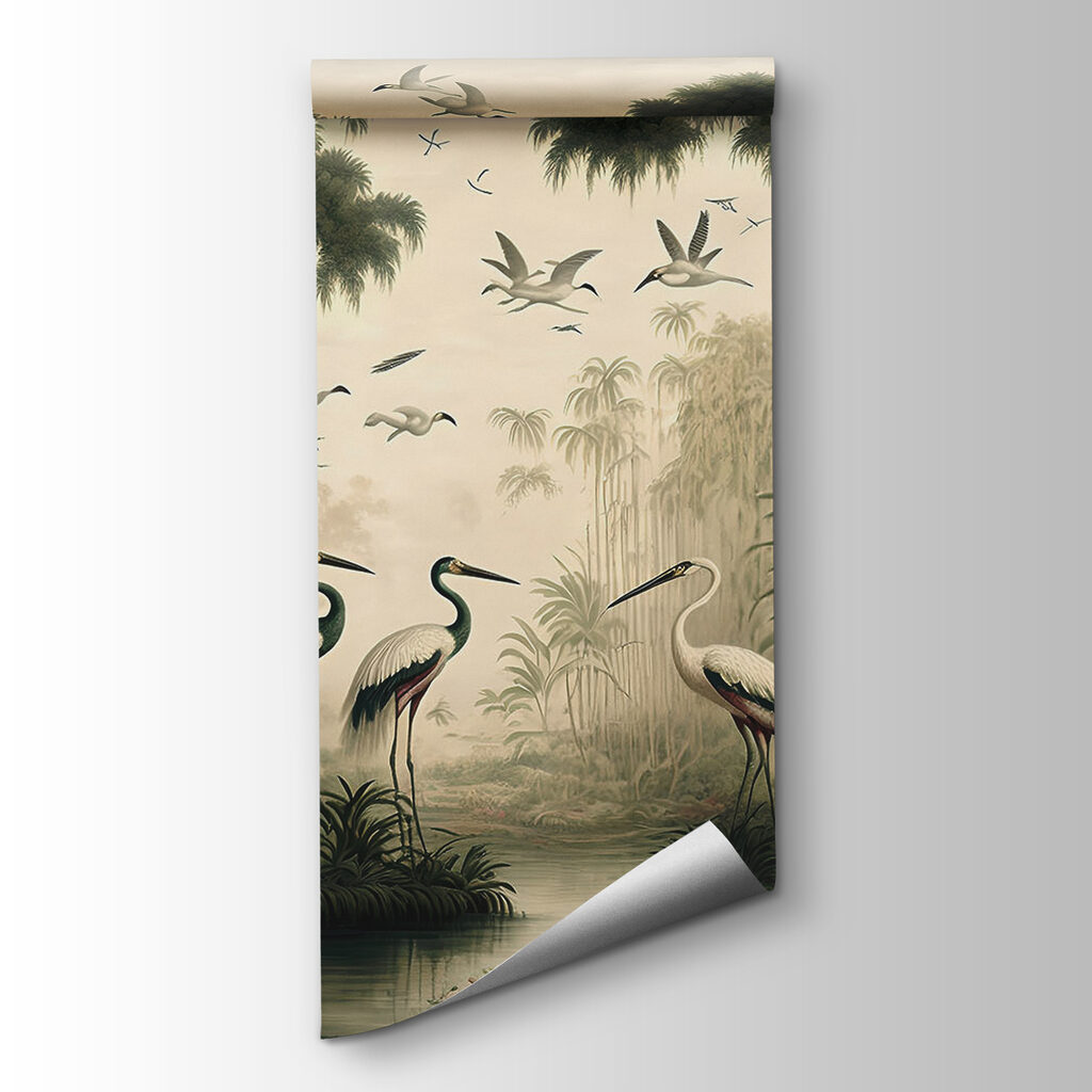 Herons between symmetrical trees — product view