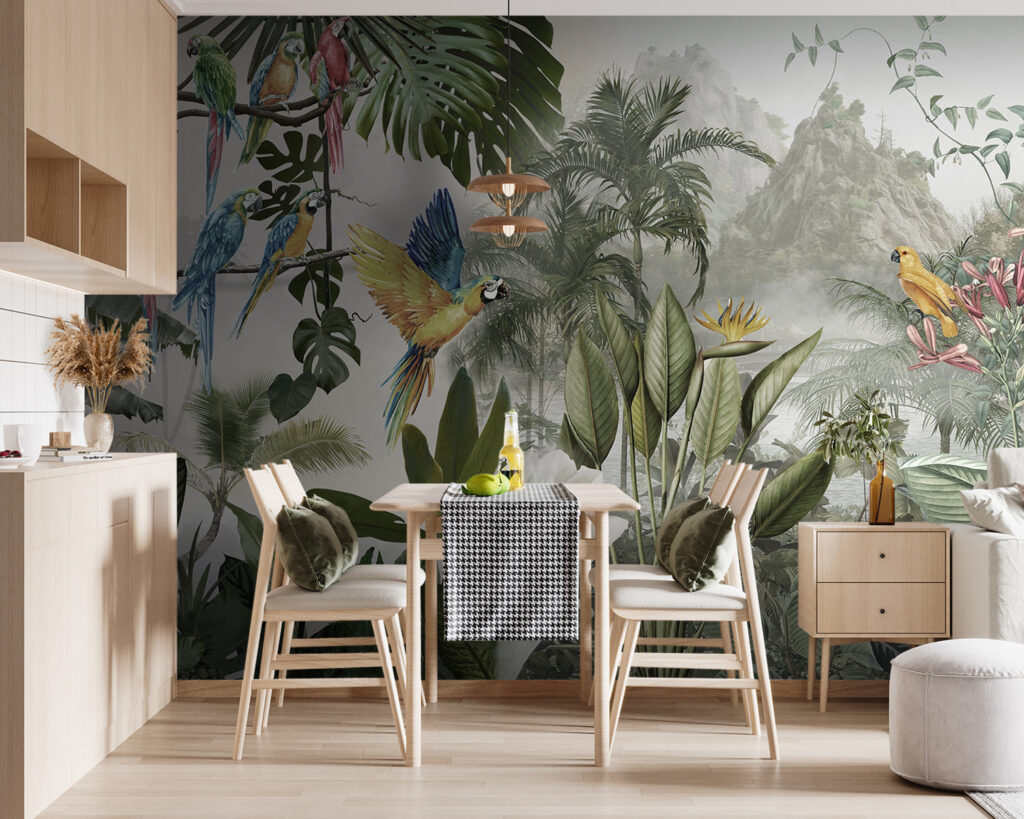 Birds of the Tropics — interior 3