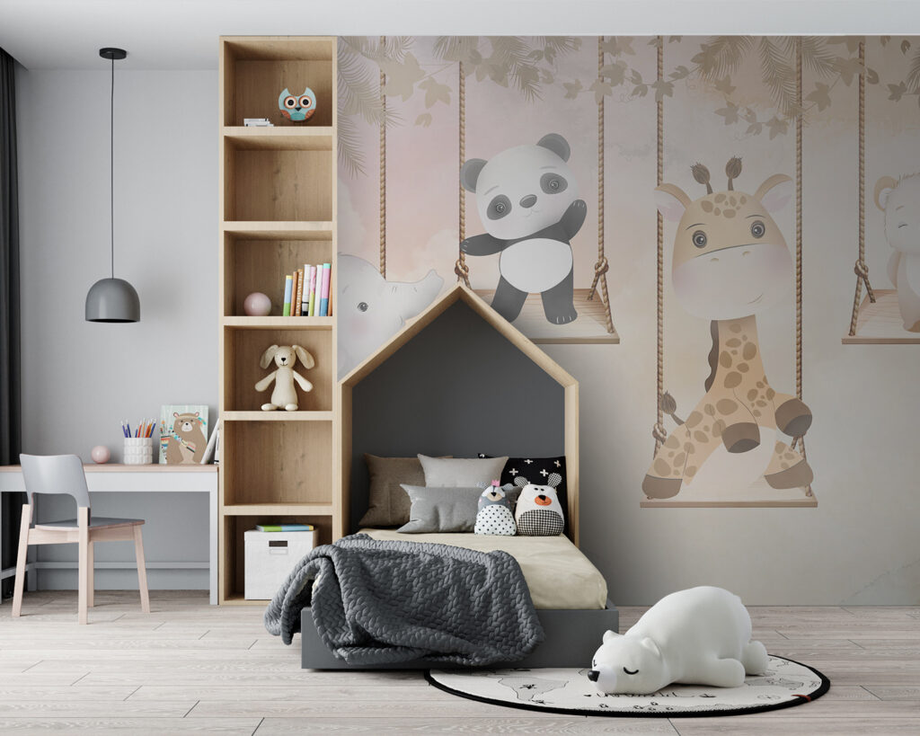 Little Safari Swings in an interior