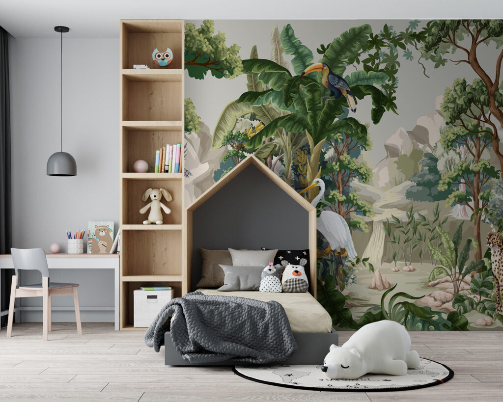 Jungle animals in landscape — interior 3