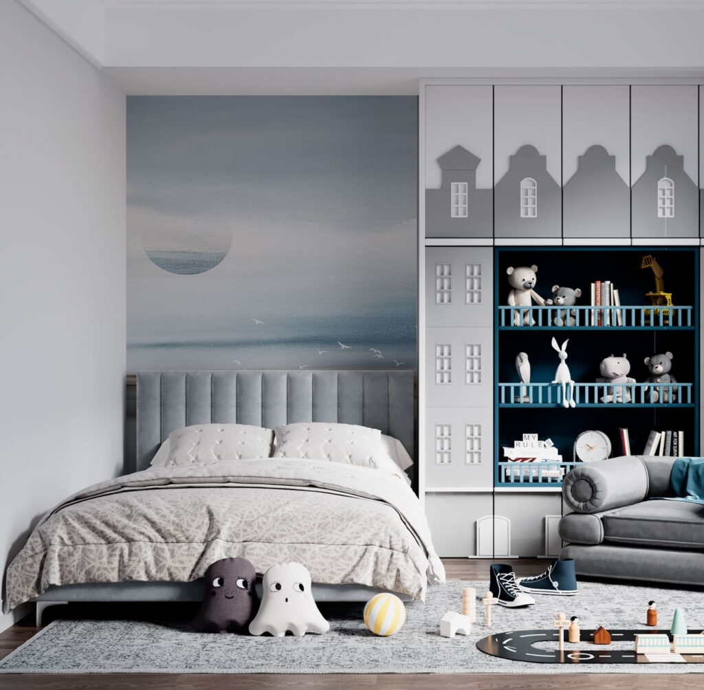 Moon above the beach — interior 3