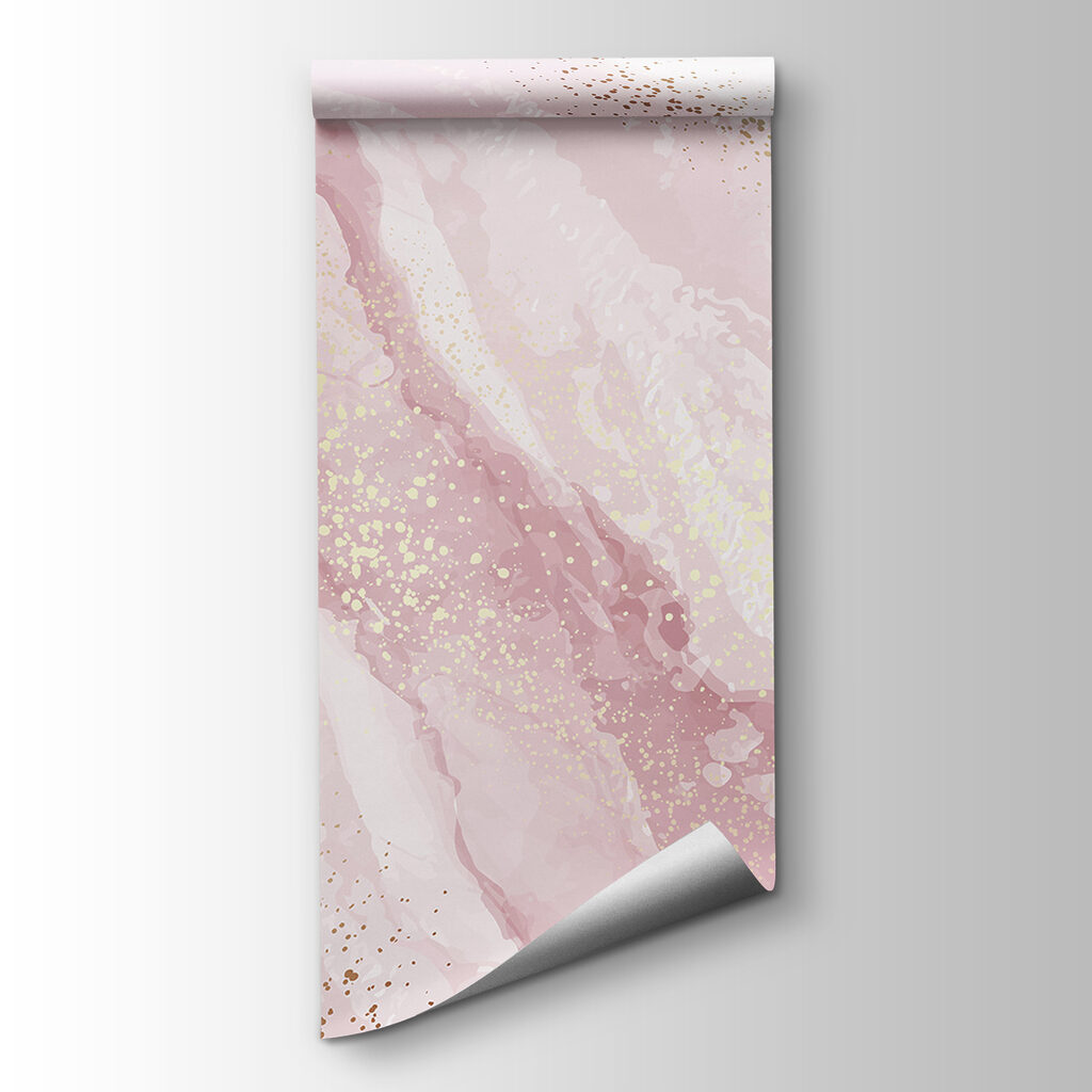 Pink streams, gold specks — product view