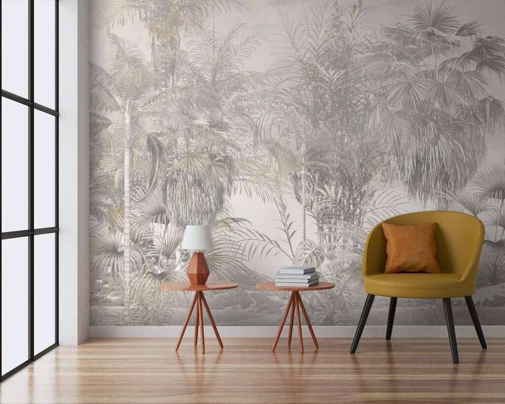 Palm Garden Etching — interior 3