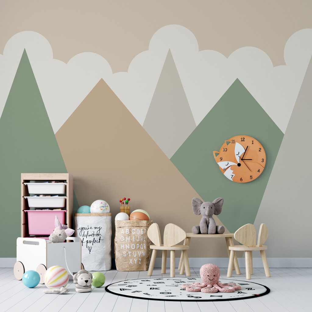 Pastel mountains under clouds — interior 3