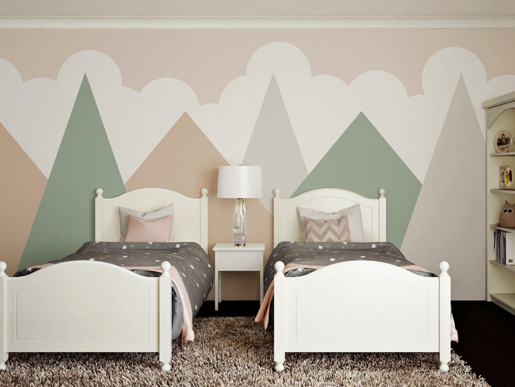 Pastel mountains under clouds — interior 4