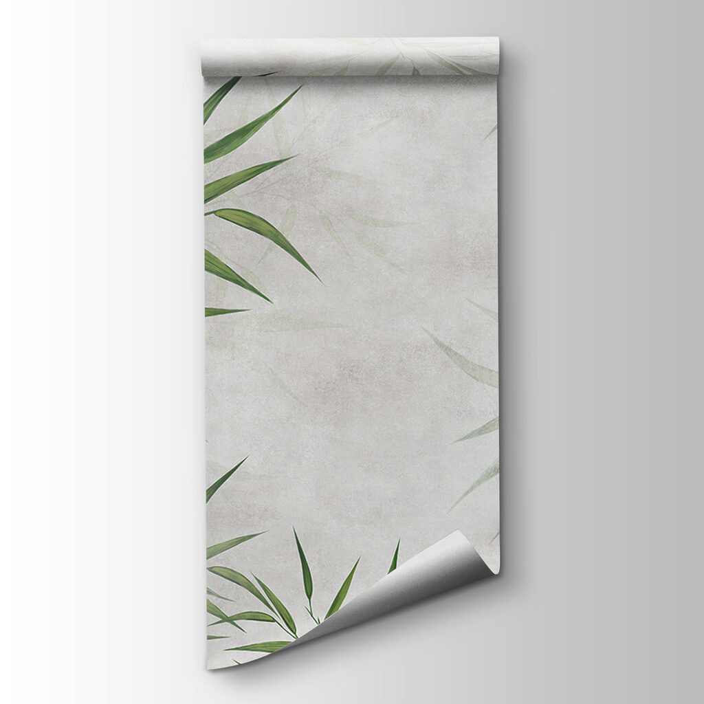 Green bamboo leaves — product view