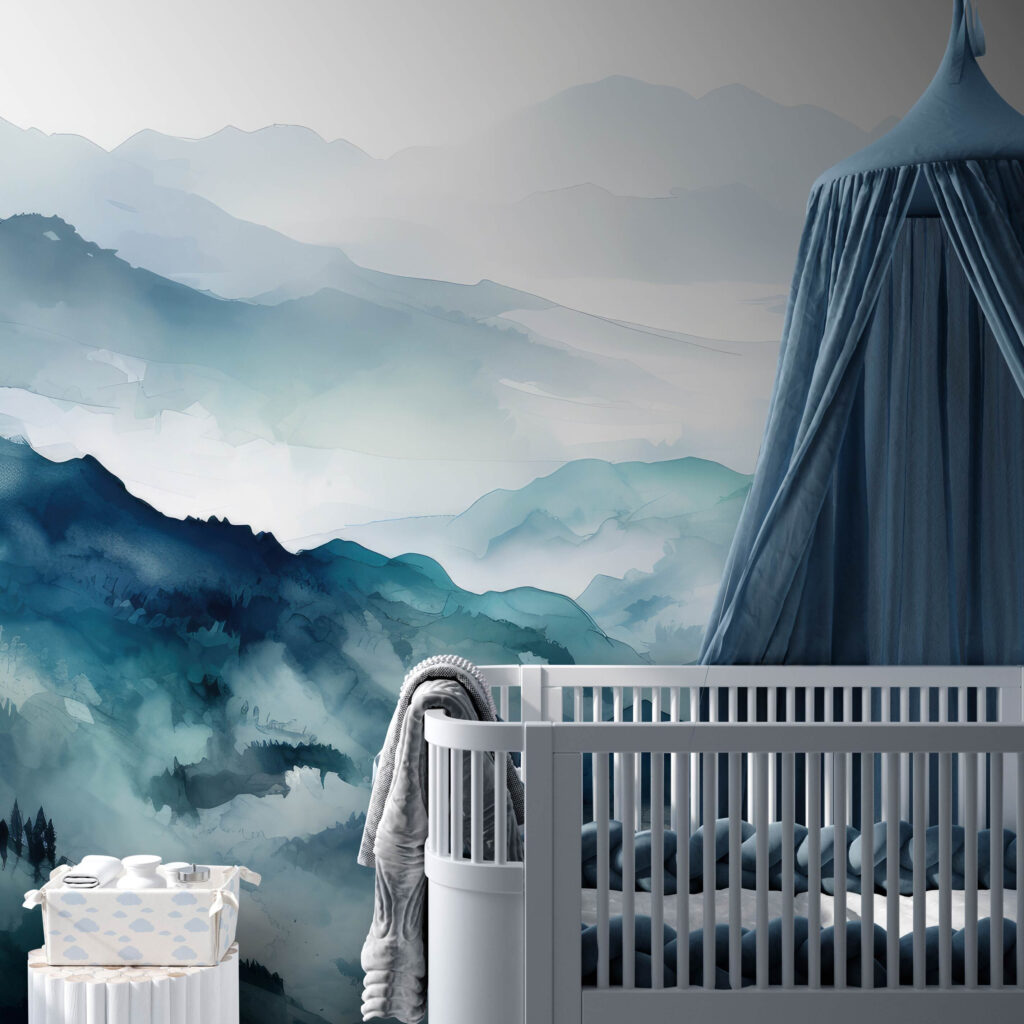 Mountain Watercolour — interior 2