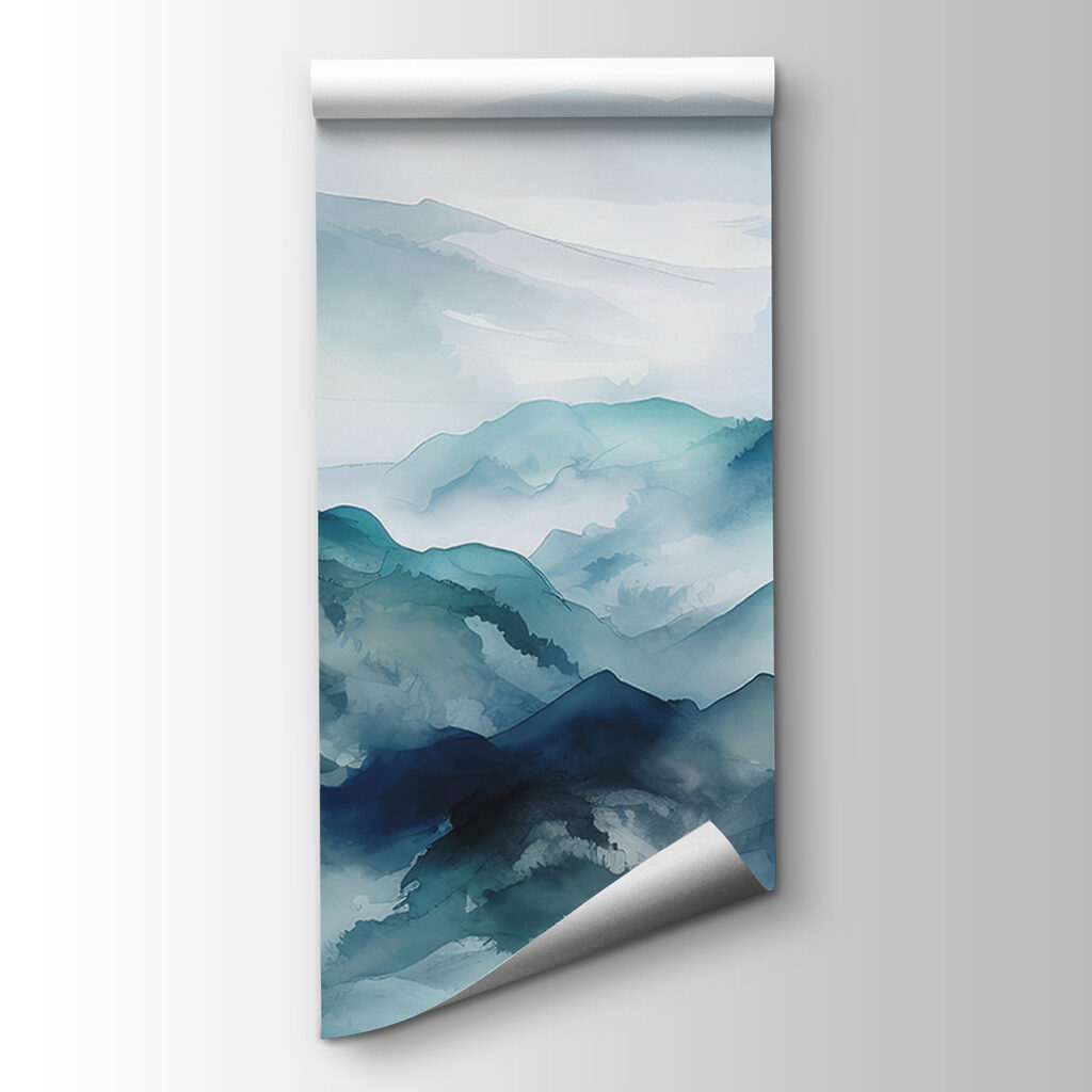 Mountain Watercolour — product view