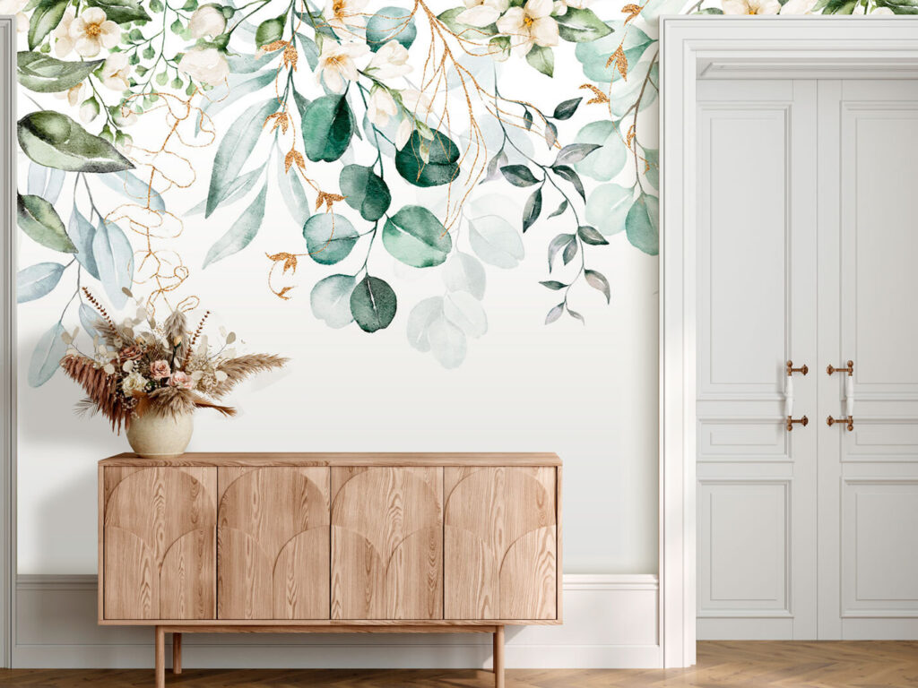 Leaf tendrils hanging down — interior 3