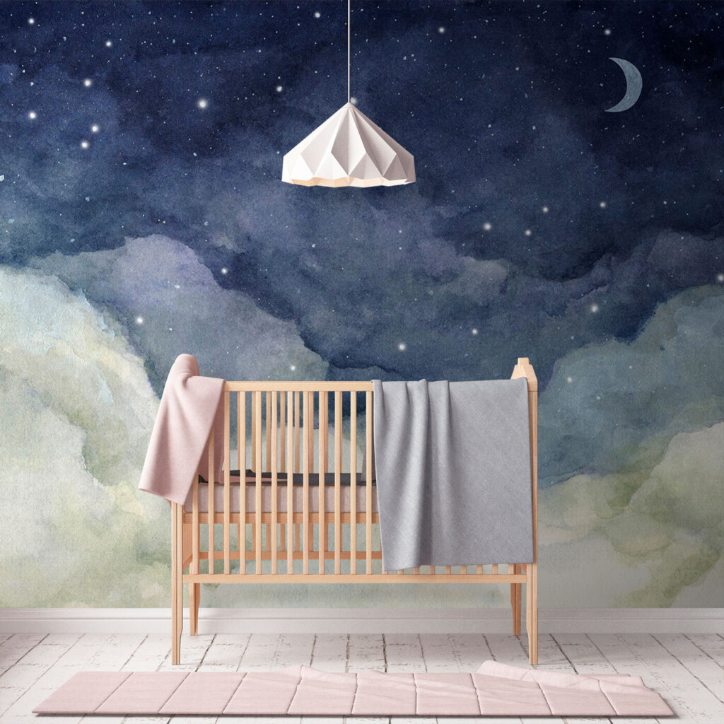 Moonlit Cloudbank in an interior
