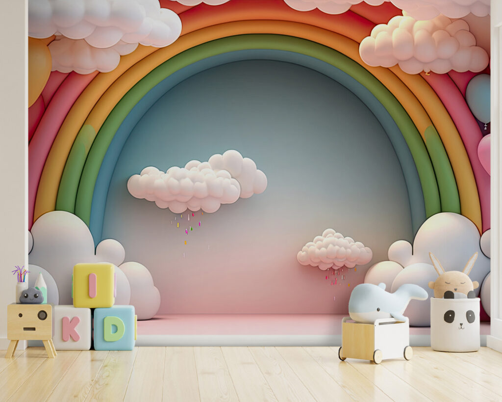 Rainbow Hideaway in an interior