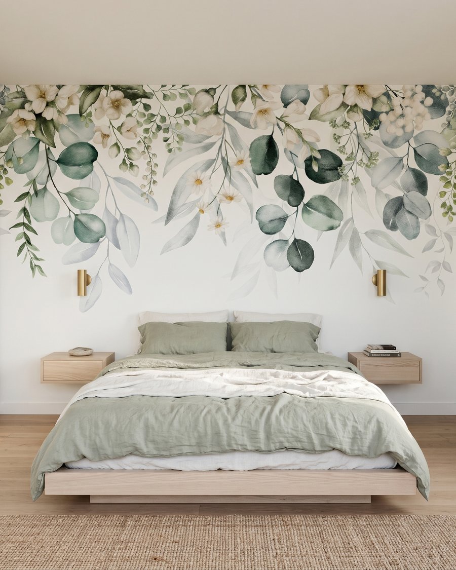 Botanical Garland in an interior
