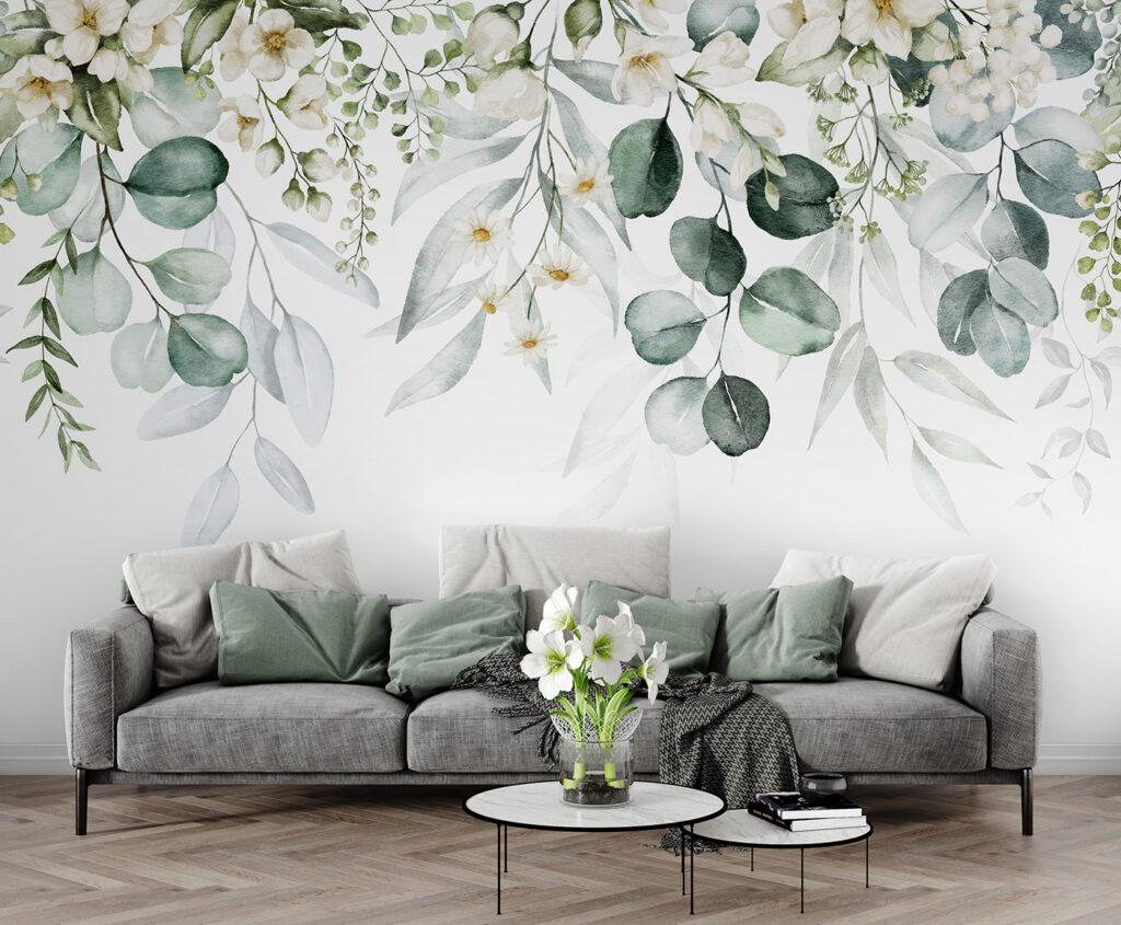 Botanical Garland in an interior