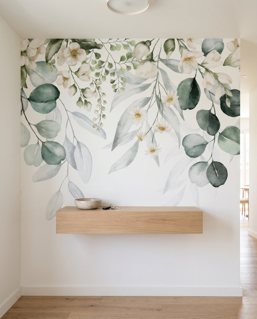 Botanical Garland in an interior
