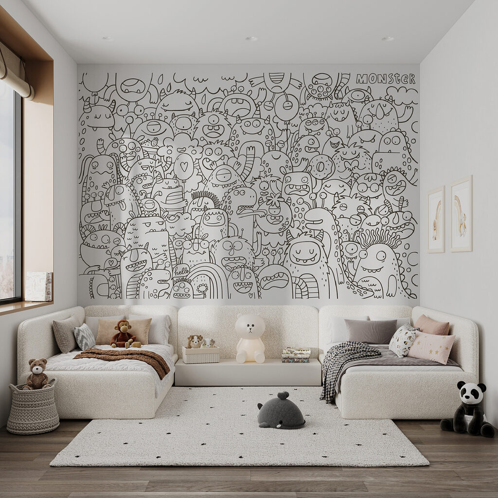 Black and white monsters — interior 4