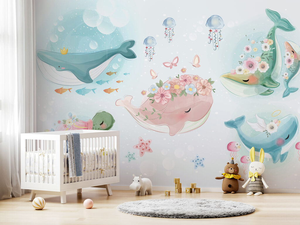 Little Floral Whales — interior 3