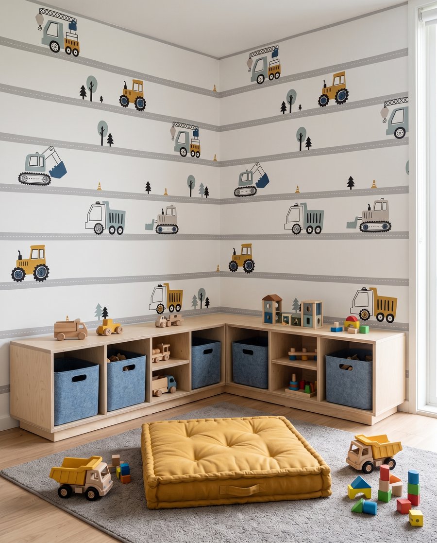 Little Wheels in an interior
