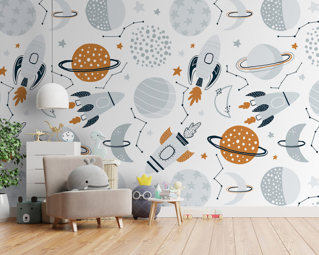 Planets in playful repeat — interior 1