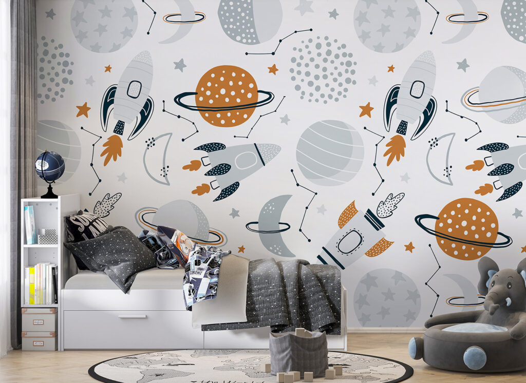 Planets in playful repeat — interior 2