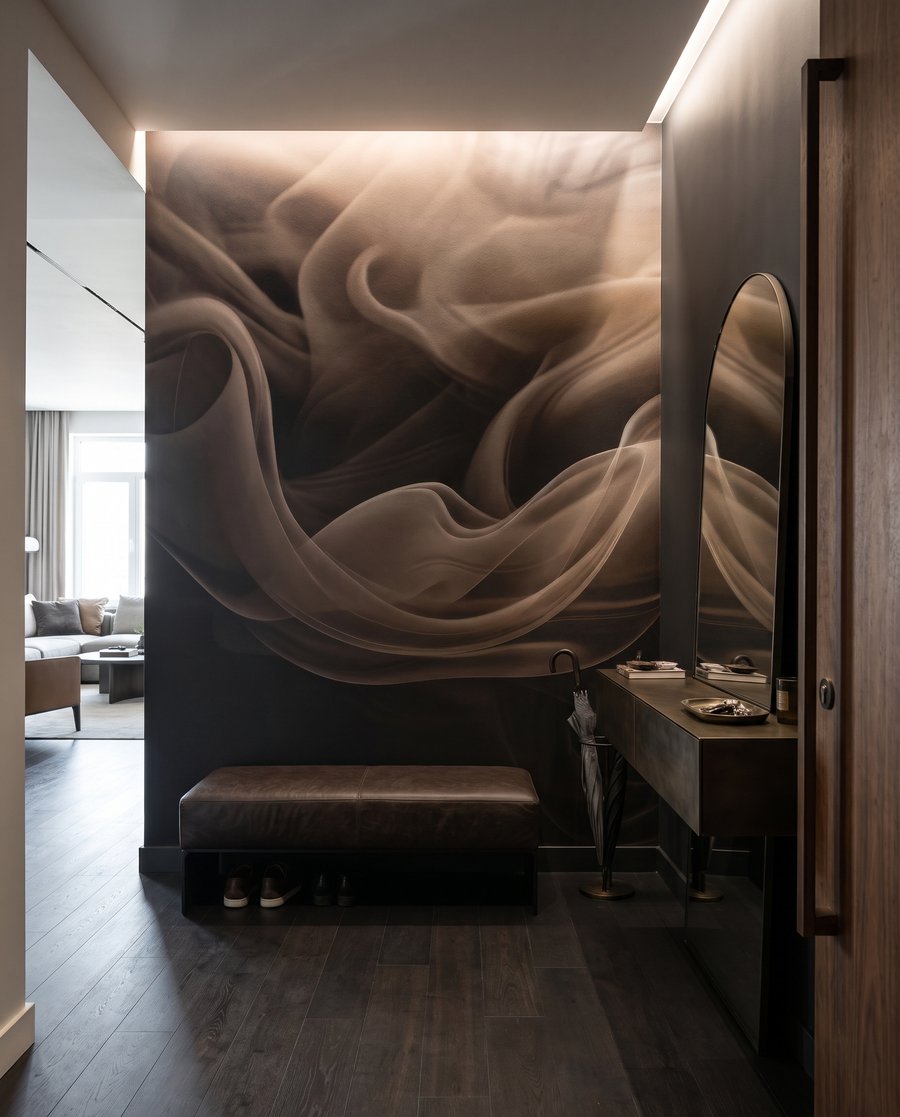 Drifting Silk in an interior