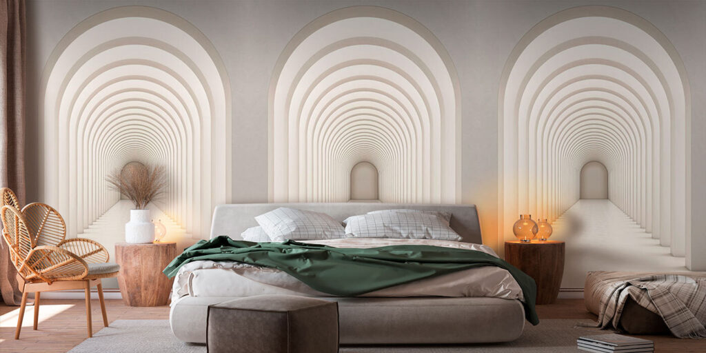 Three corridors of arches — interior 2