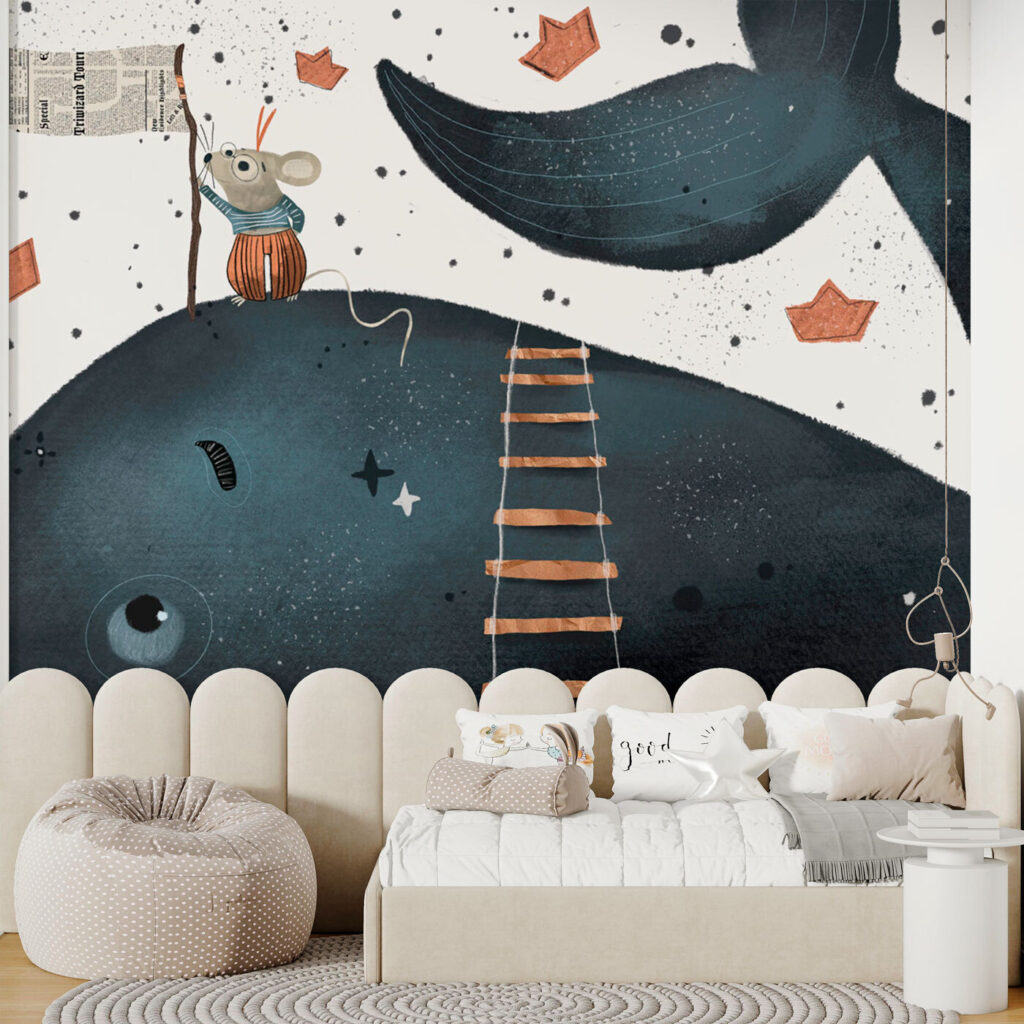 Mouse on a whale — interior 1