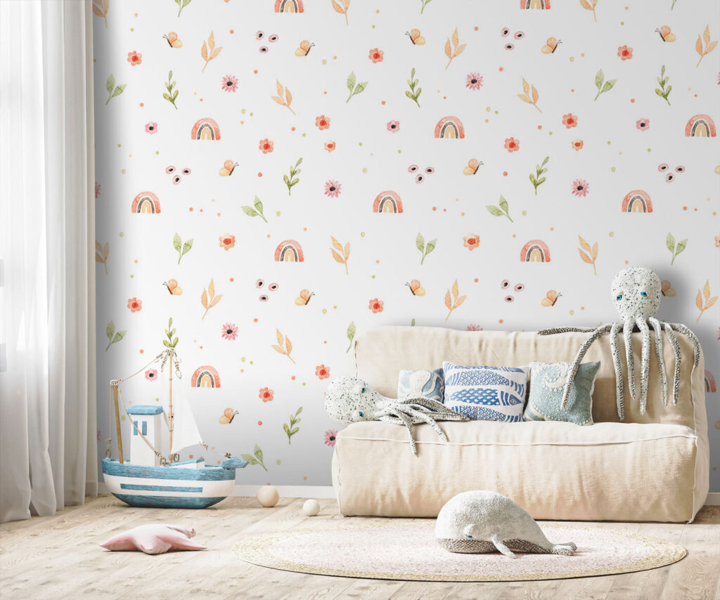 Rainbow Meadow Confetti — interior 3