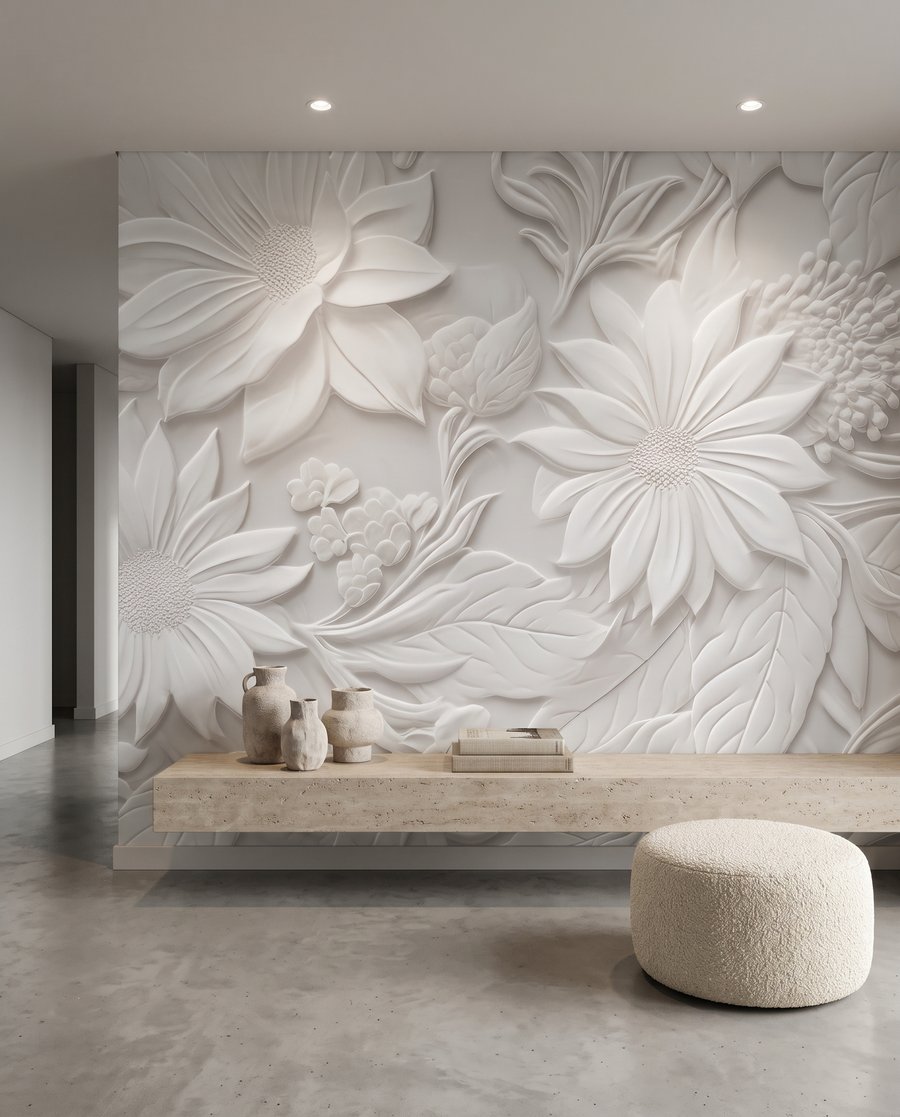 Garden Carving in an interior