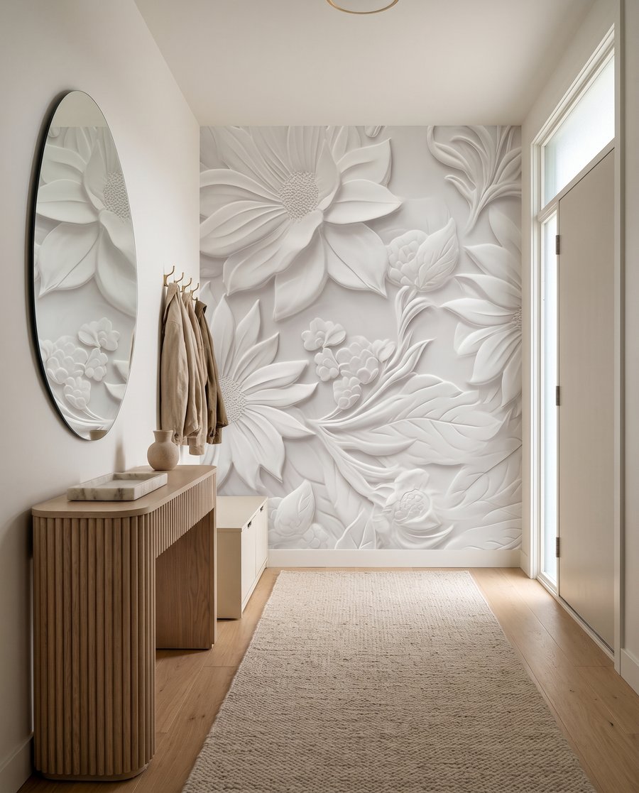 Garden Carving in an interior