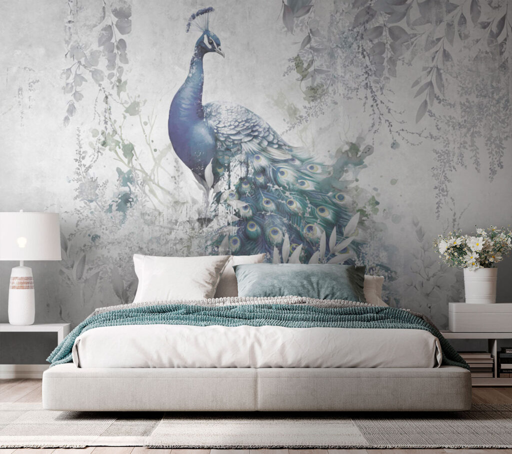 Peacock in the Garden — interior 4
