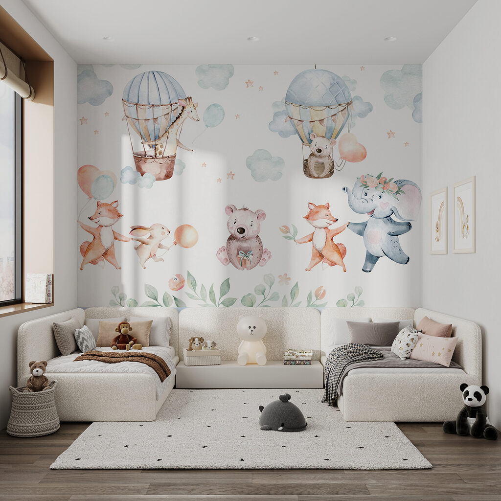 Woodland Balloon Friends — interior 5