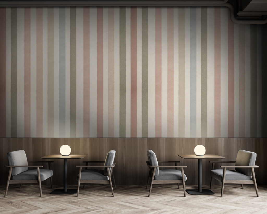 Candy Stripes in an interior