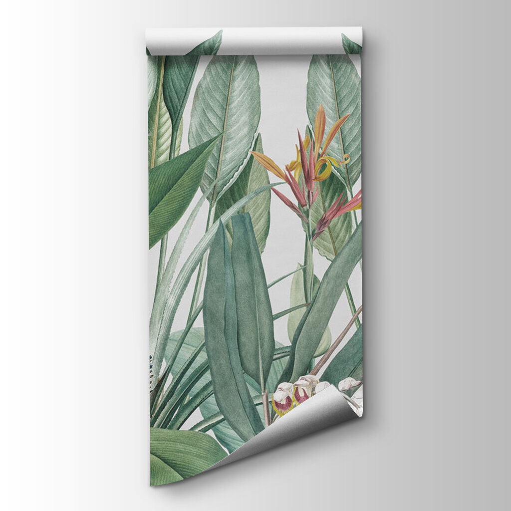 Paradise flowers and leaves — product view