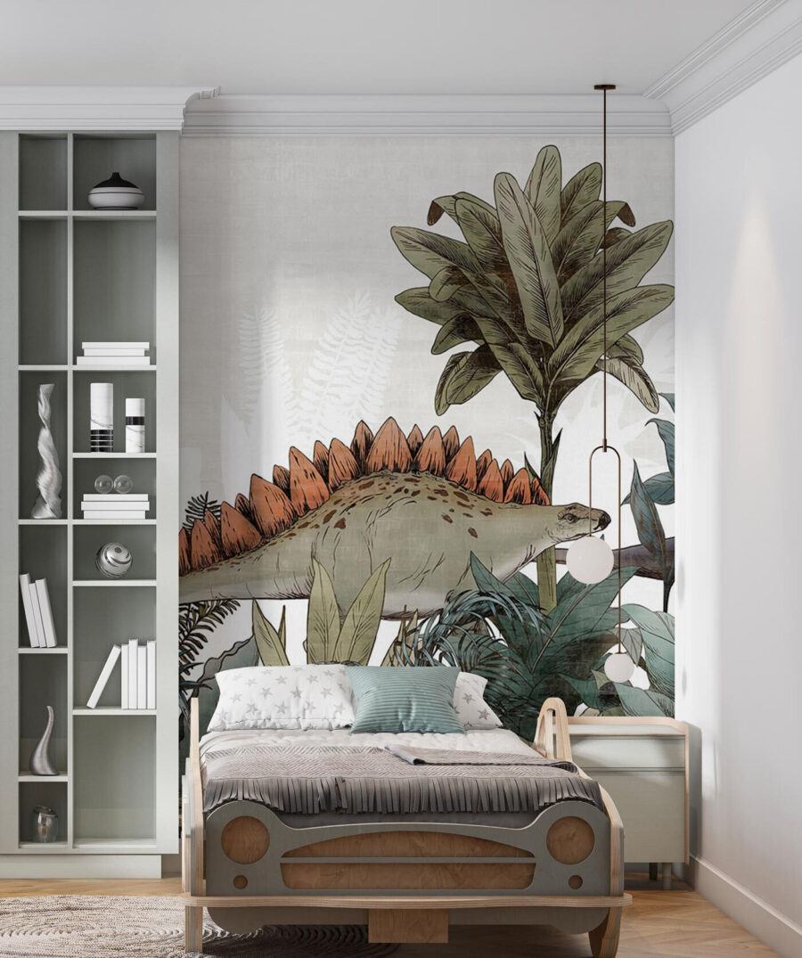 Dinosaurs among palms — interior 2