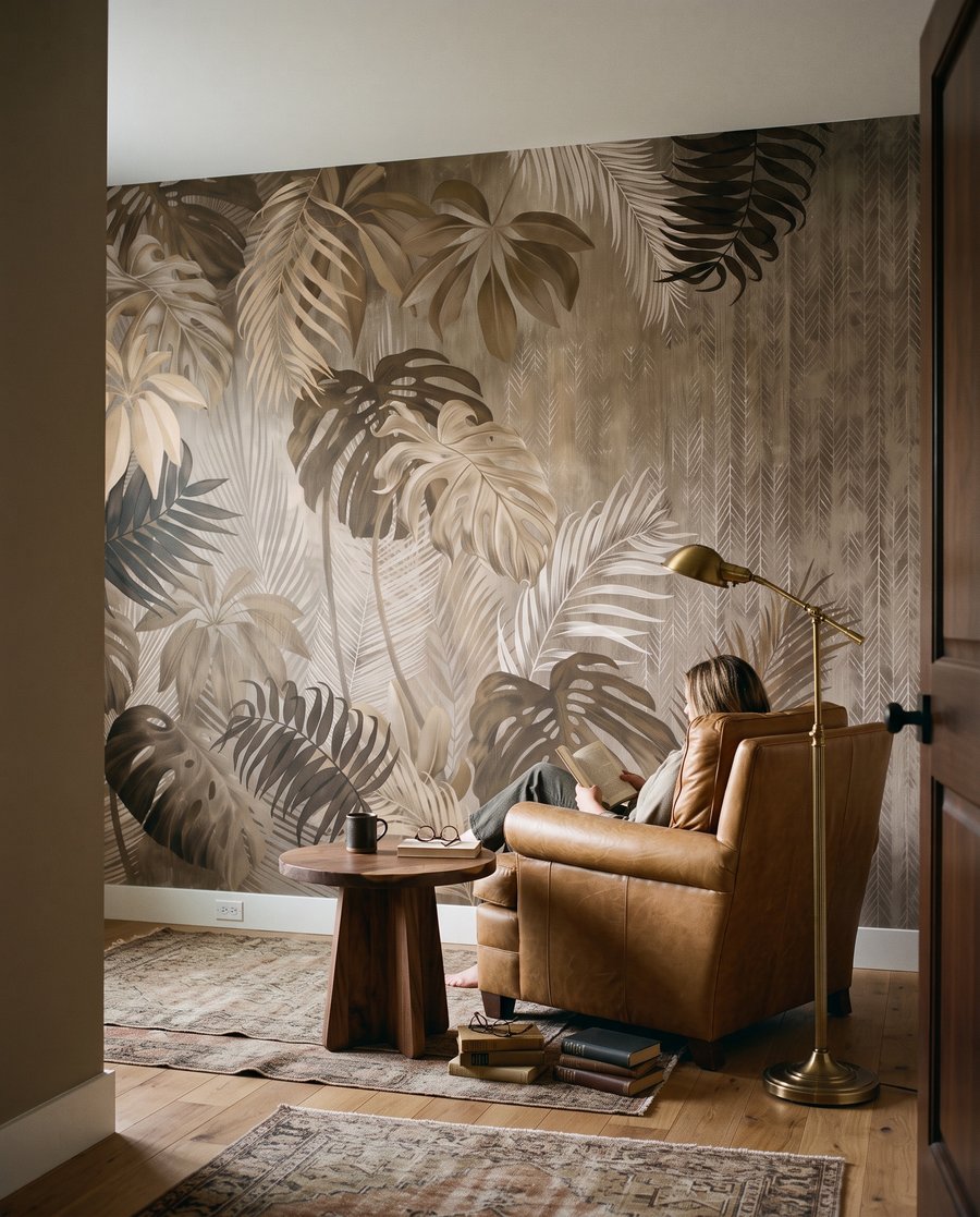 Tropical Shade in an interior