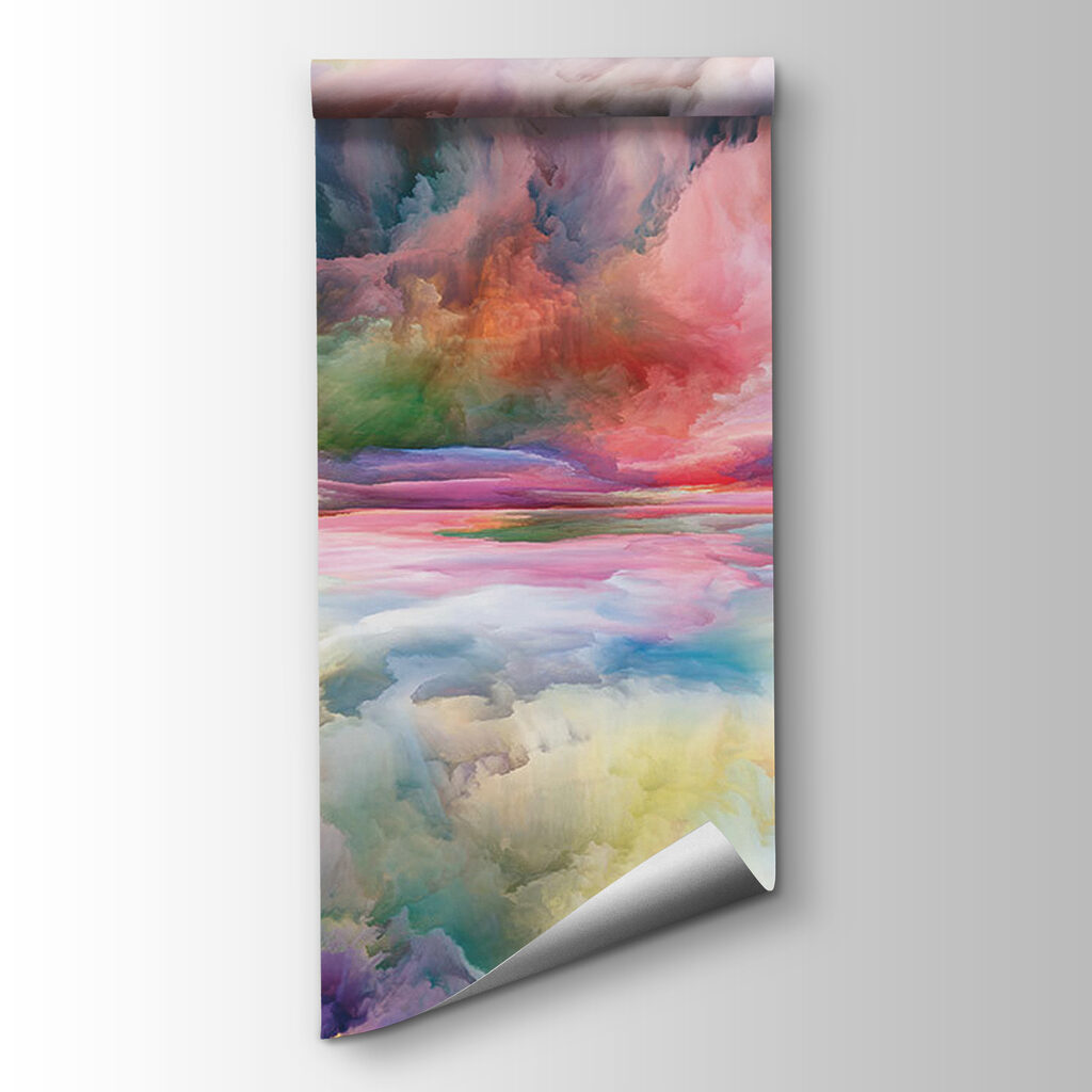 Colourful clouds and reflections — product view