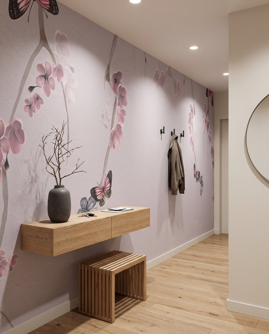 Blossom Visitors in an interior