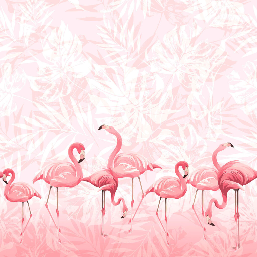 Flamingo Gathering — full design