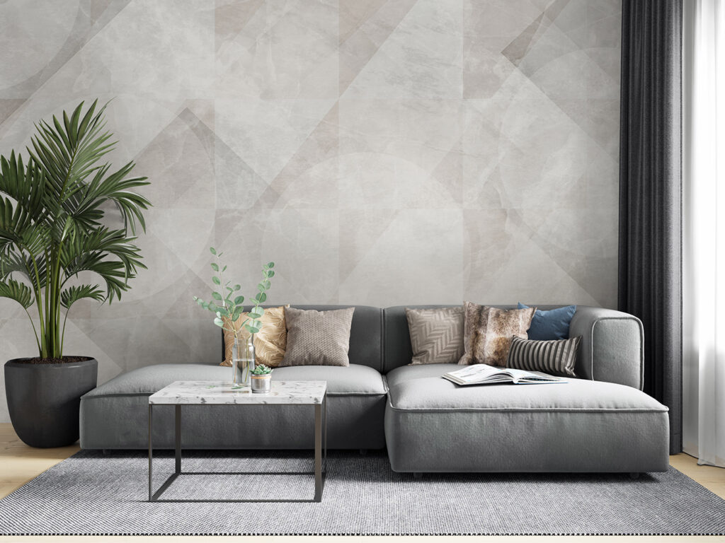 Overlapping grey shapes — interior 6