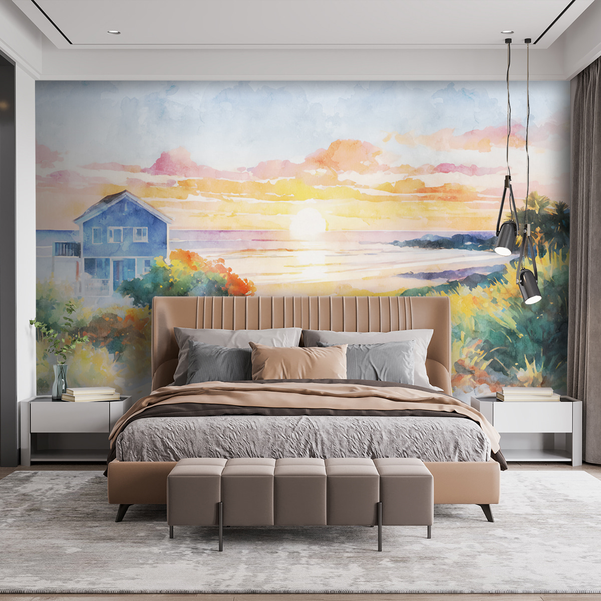 Beach House Evening — interior 2